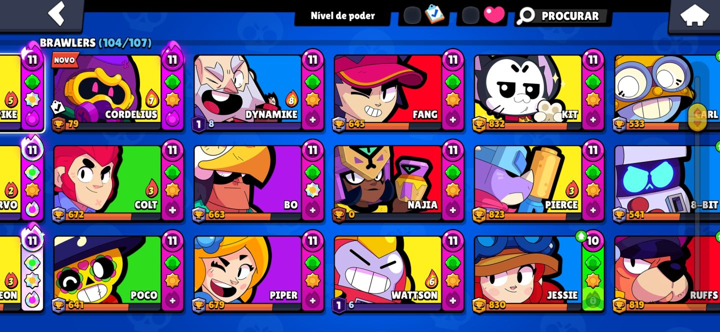 CONTA BRAWL STARS À VENDA | +250 SKINS | +39K TROFÉUS