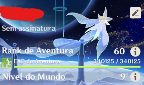 Conta AR 60 end game, com 100% em TUDO até a 7.0