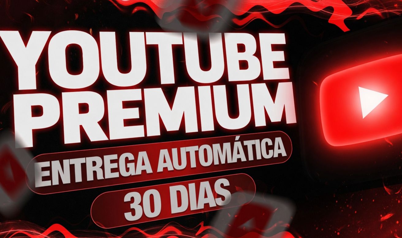 YOUTUBE PREMIUM & BRINDES | ENTREGA AUTOMÁTICA
