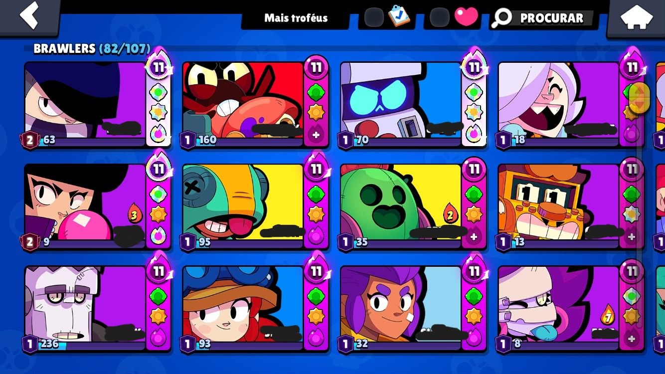 Conta brawl stars - 28k de troféus