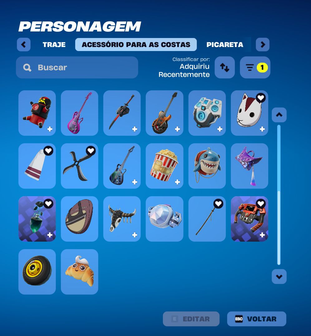 Conta Fortnite | 34 Skins | Naruto + Ice Spice | Candy Axe + Carros
