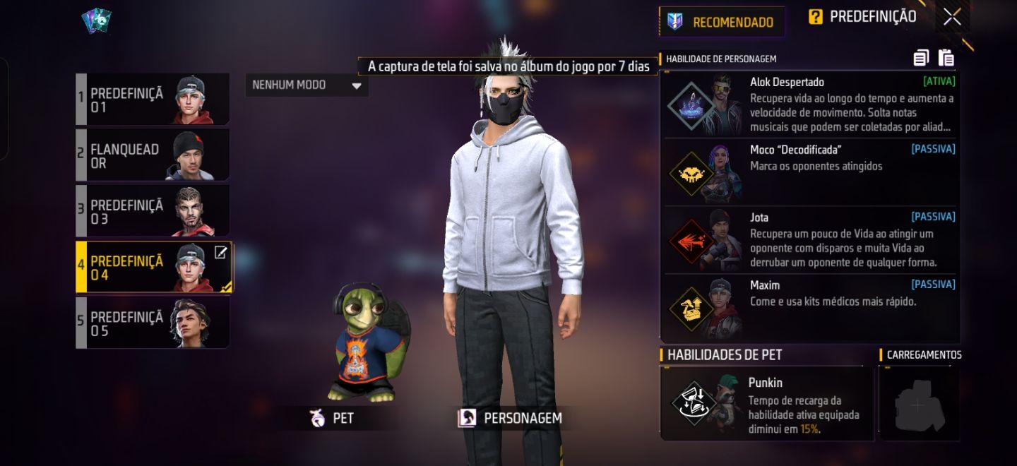 Conta ff básica (preço negociável)
