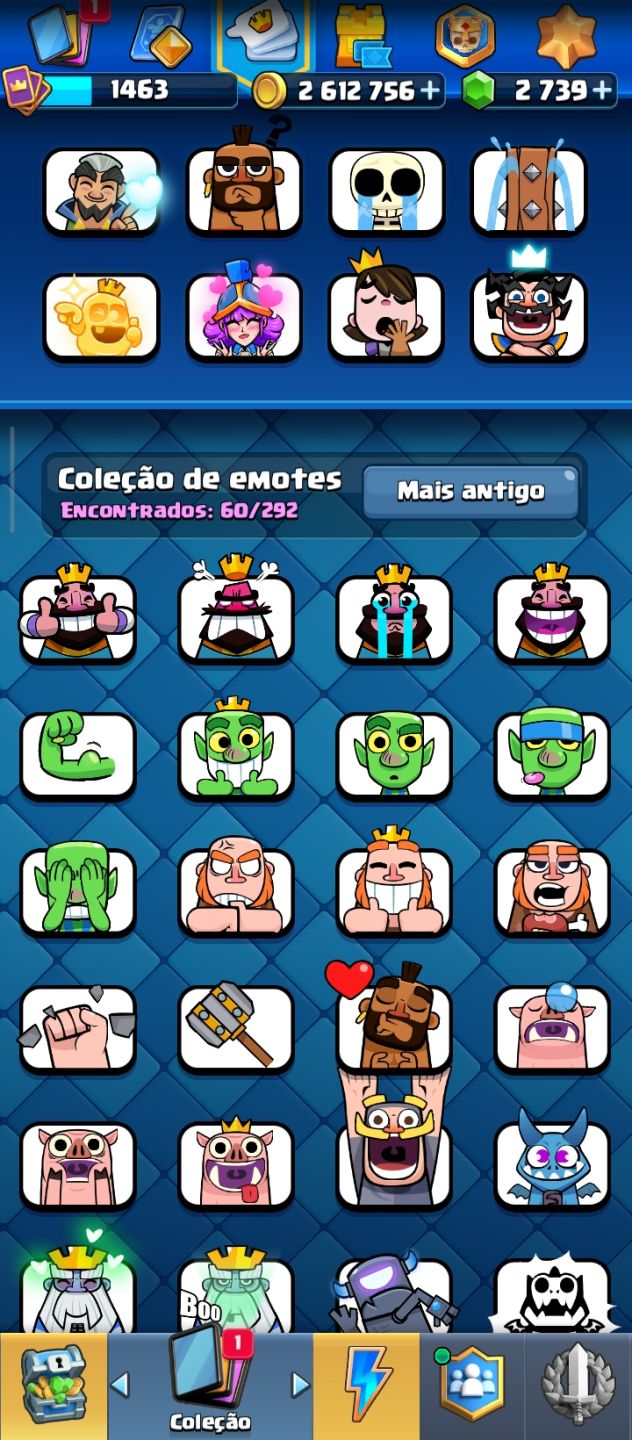 Conta de Brawl+Clash Royale