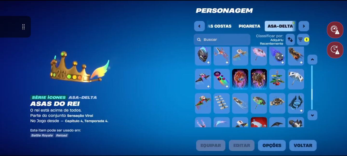 Conta excelente de fortnite, com skins tryhards, picaretas tryhards, 1000 vbucks