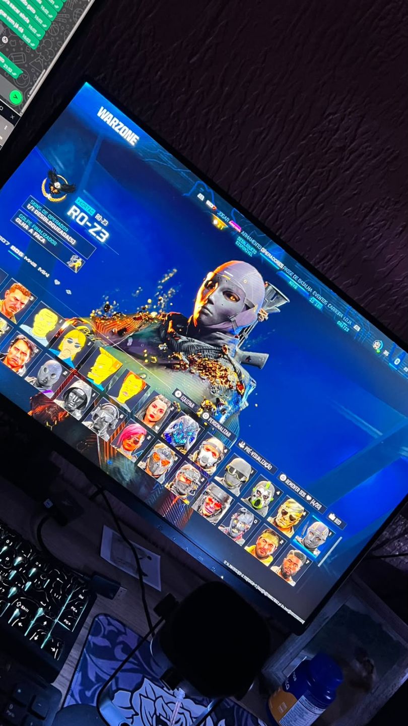 CONTA WARZONE 50 WIN STREAK + T800