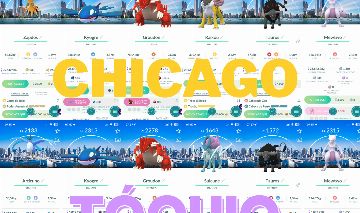 POKEMONS ESPECIAIS DE TAIWAN OU LOS ANGELES, TÓQUIO OU CHICAGO