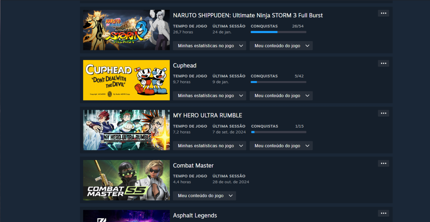 Conta Steam com MK11 + Tekken 7 + Cuphead + Jogos Extras Aproveite!