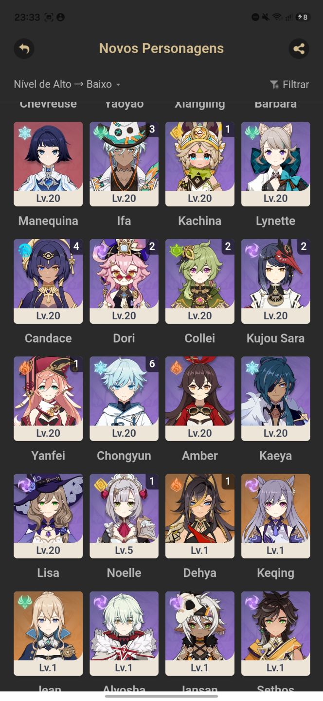 AR56 | Furina C1 + Vodyanitsa C1 + Skirk + Flins | 6 Armas 5 | Bença da lua ativ