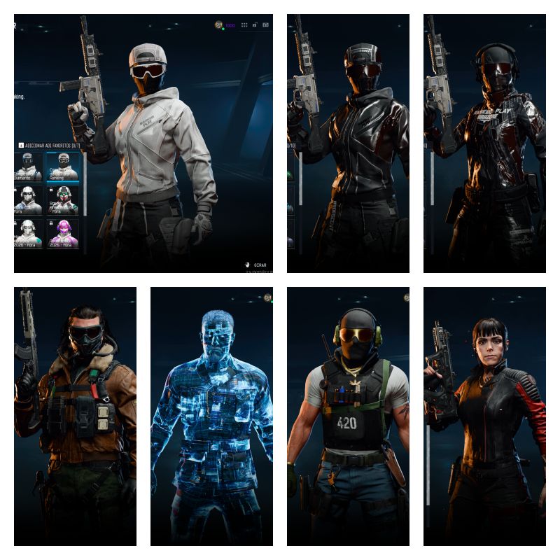 CONTA WARZONE NIVEL 1.000