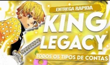 CONTA UPADA NO KING LEGACY, GAMEPASS, FRUTA PERMANENTE, E MUITO MAIS