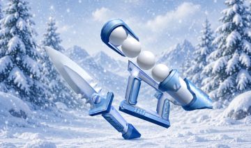 Set snow cannon