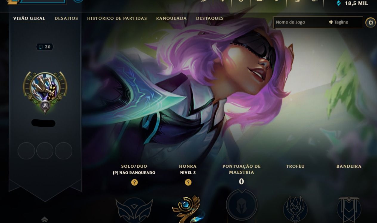 SMURF COM ESPOLIO RECHEADO E MMR ALTO