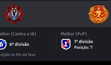 Conta efootball top rank 7 Vem!!