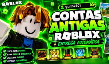 Contas Antigas Roblox | Offsales, RAP, Limiteds | Contas