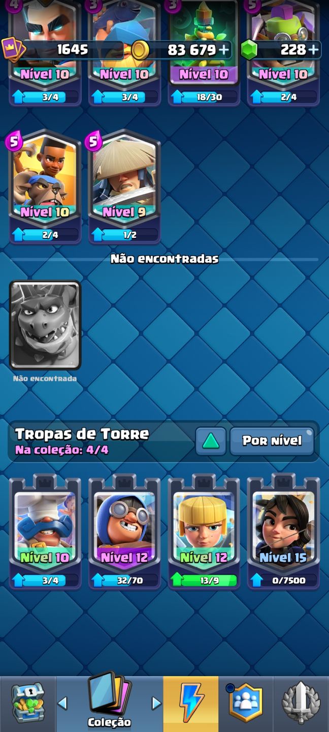 Conta Clash Royale Arena 28