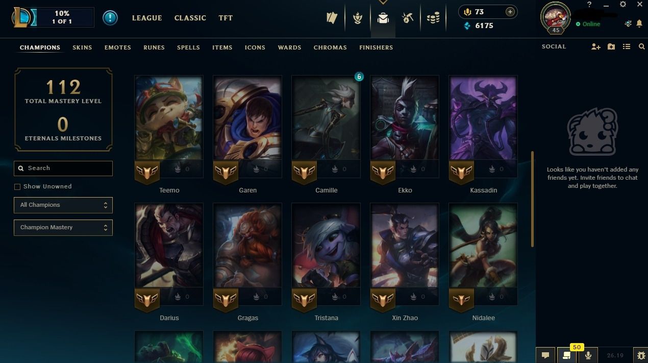 CONTA 2013 UNRANKED | 9 SKINS | 34 CAMPEÕES | LVL 45