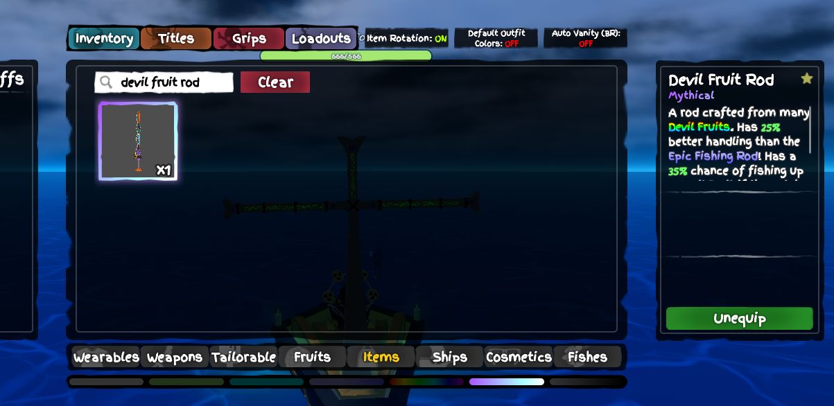 Df rod----Grand piece online GPO