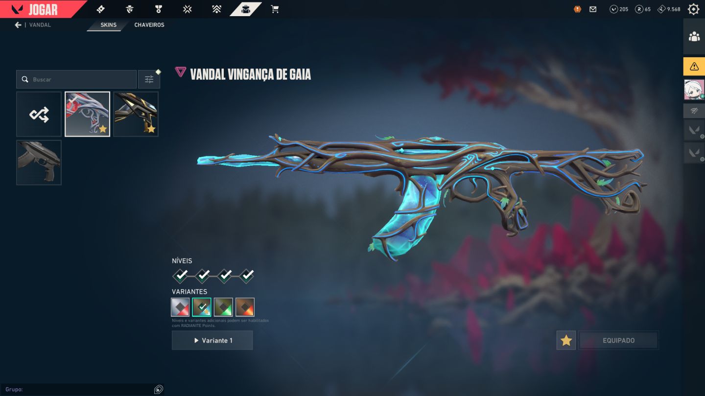 CONTA VALORANT LV100+ SKIN CHAMPIONS 2025 E OUTRAS MAIS!