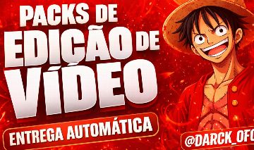 Packs de Edição de Vídeo Prontos pra Usar