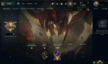 LEVEL 199 | 168 SKINS 129 CHAMP | MAIN ALISTAR | 100% SEGURA | FULL ACESSO