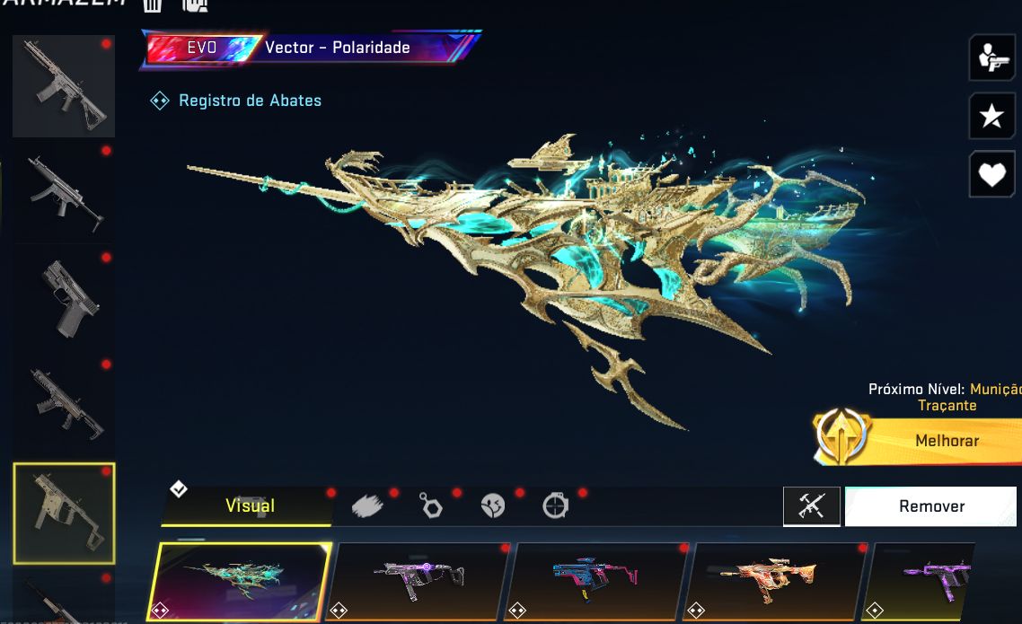CONTA BLOODSTRIKE com 3 XTREME, 3 EVO + ETERNAS