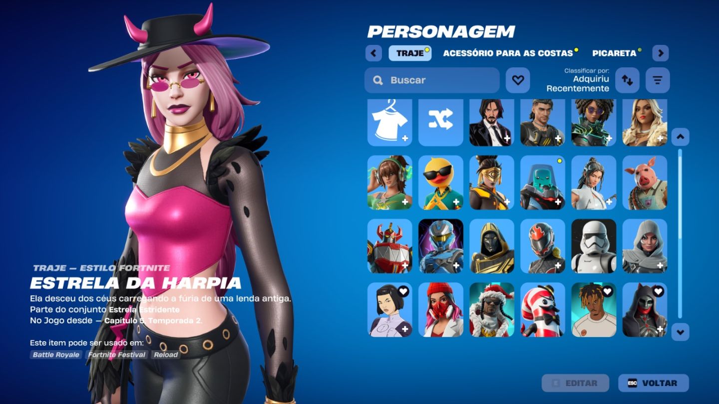 Conta de Fortnite com 45 Skins | John Wick | Promoção!