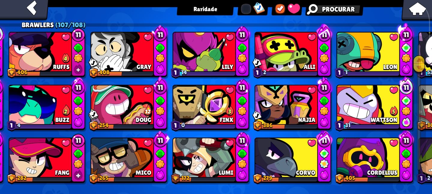 Conta com Passe antigo e muito top,acompanha uma de Clash com mais de 10k troféu