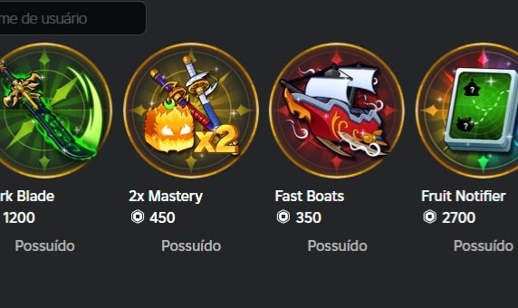 [UPDATE MAGNET] GAMEPASS E FRUTAS PERM BLOX FRUITS MENOR PREÇO