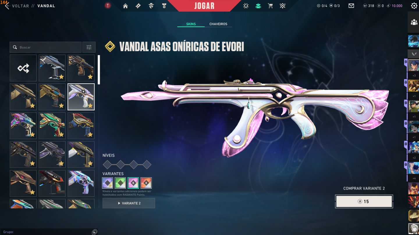 Conta Muito Rara 4600 Gastos 164 skins - As melhores skins, kuronami, champions