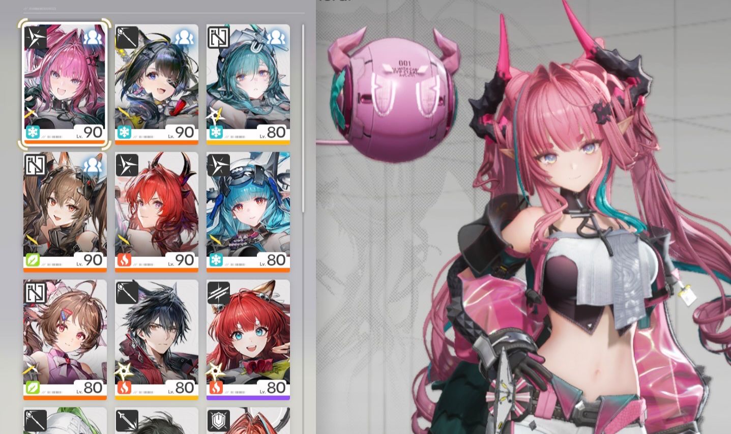 Arknights Mifu + Zhuang + Yvonne + Laevatain + Gilberta | 60 tiros | ENDGAME