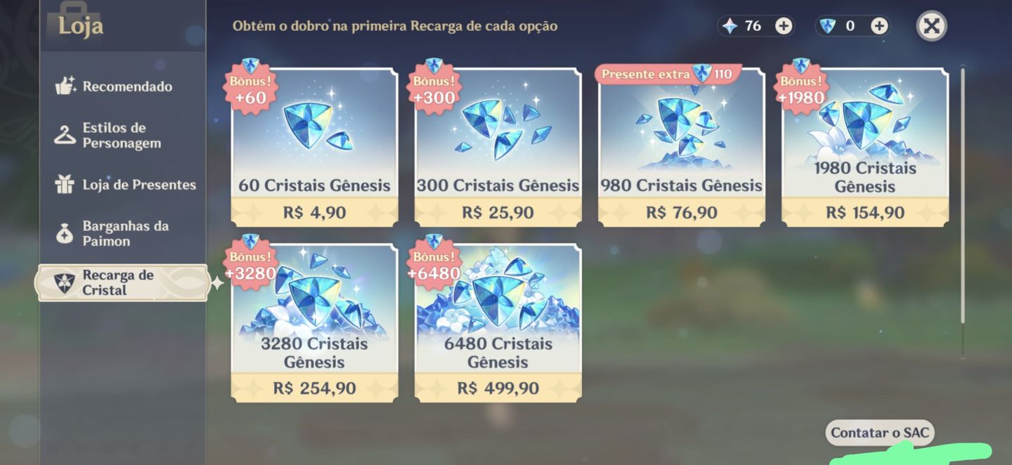 Conta com nefer, lauma, flins, sandrone, varessa, lyney e nahida. Tem armas ass