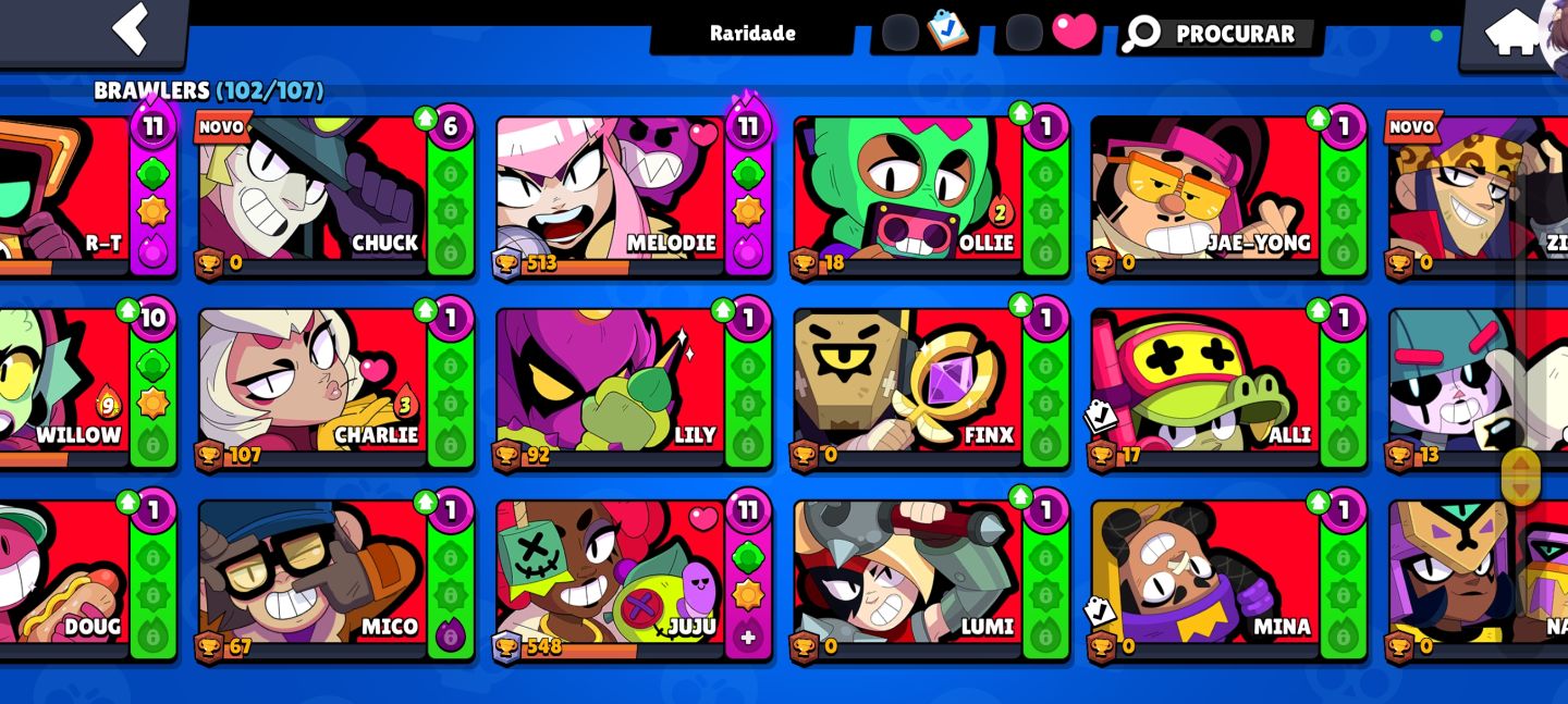 Conta de brawl stars antiga de 2021