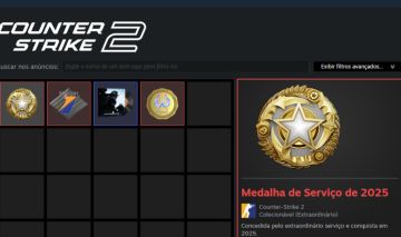 Conta Counter Strike 2 - Prime e medalhas + jogo steam