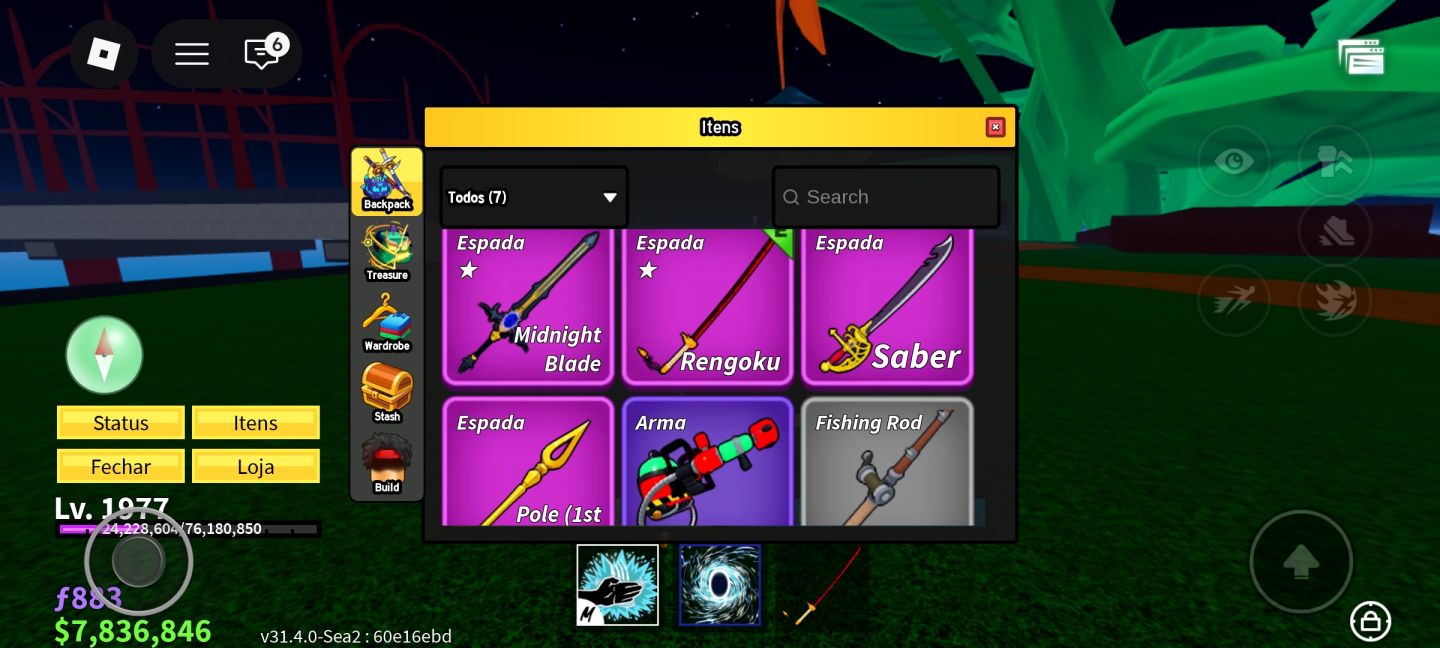 CONTA BLOX FRUITS LV 2800 MAX | VÁRIAS FRUTAS + ITENS RAROS