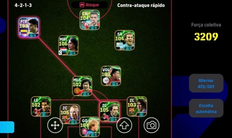 CONTA EFOOTBALL 3200+