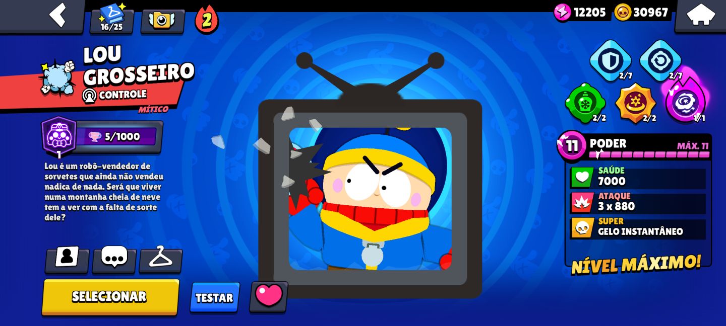 Conta Brawl Stars | Muita Skin|