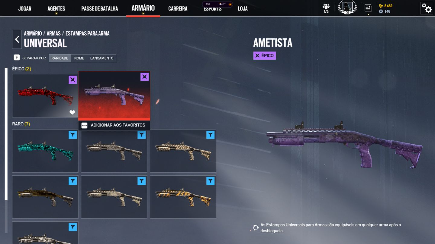 Conta Rainbow Six com Skins Universais , Adicionais Universais, Agentes,level 99