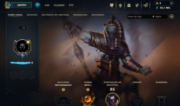 Conta Nível 30 - Hand-leveled - Pronta Pra Ranked - DJ SONA - SINGED APICULTOR