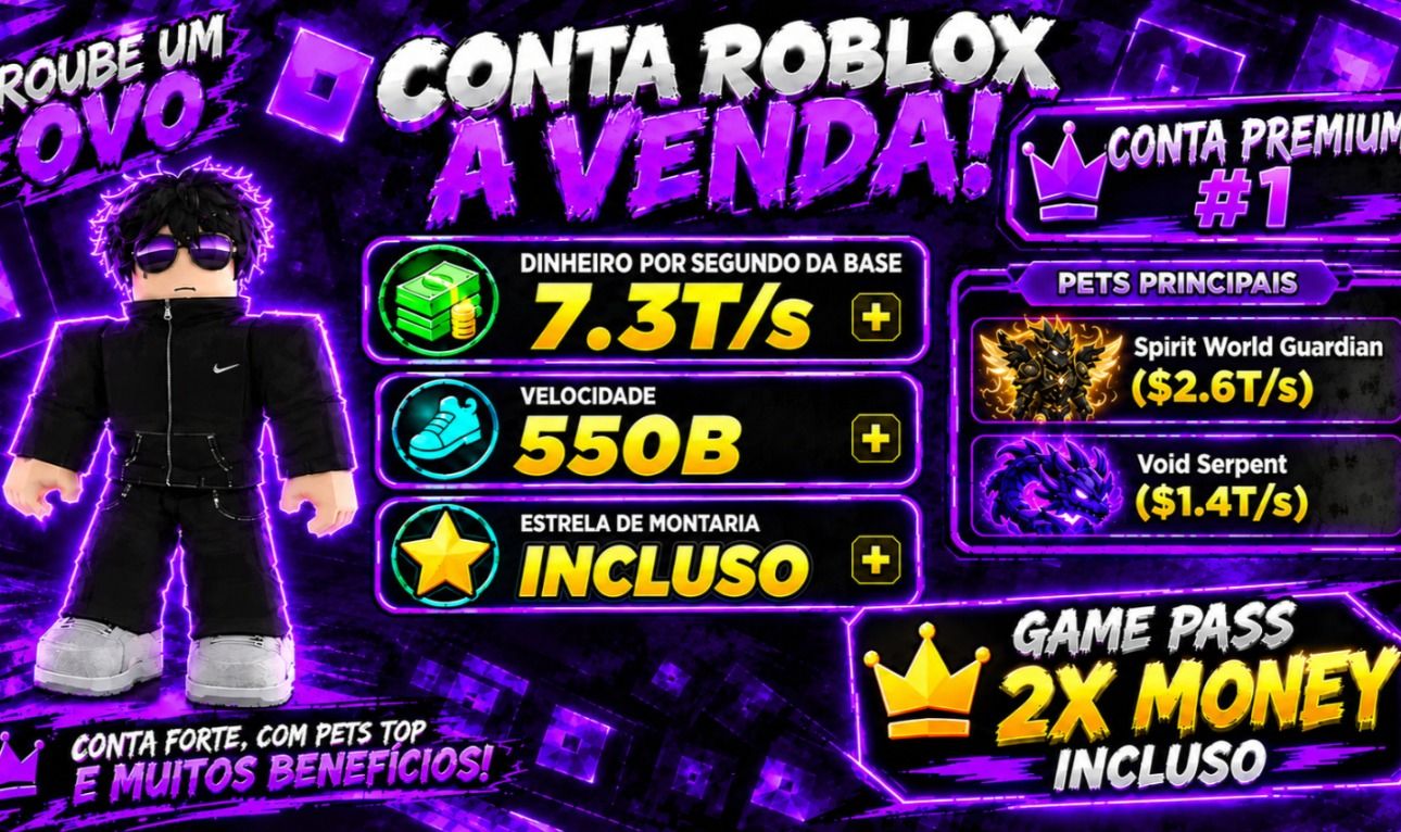 CONTA ROUBE UM OVO / CONTA MAIS UPADA DA GGMAX [7.3T/S + 550B SPEED] + 2X MONEY