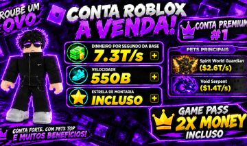 CONTA ROUBE UM OVO / CONTA MAIS UPADA DA GGMAX [7.3T/S + 550B SPEED] + 2X MONEY