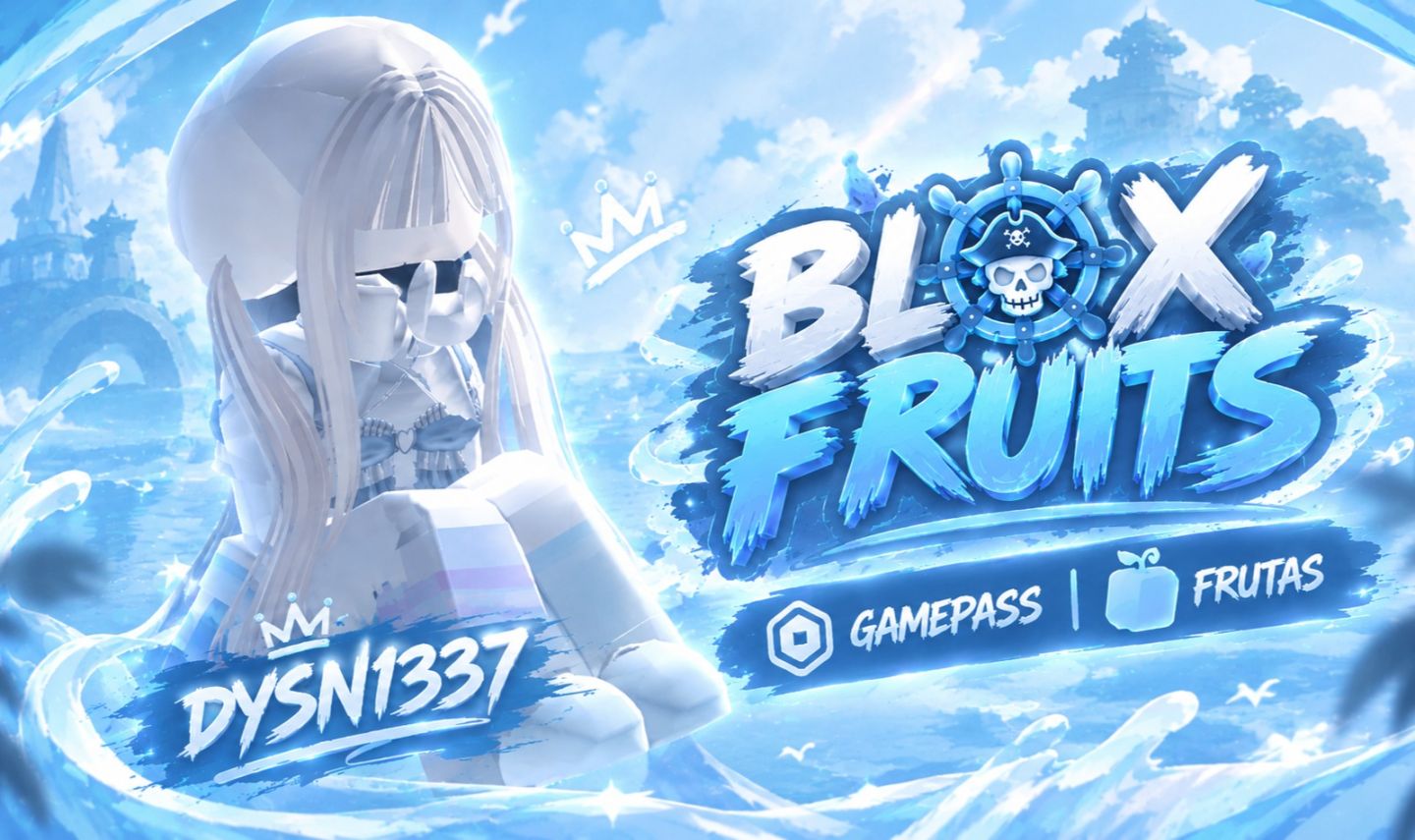 [ MELHOR PREÇO ] Blox Fruits | Gamepass e Frutas Permanentes
