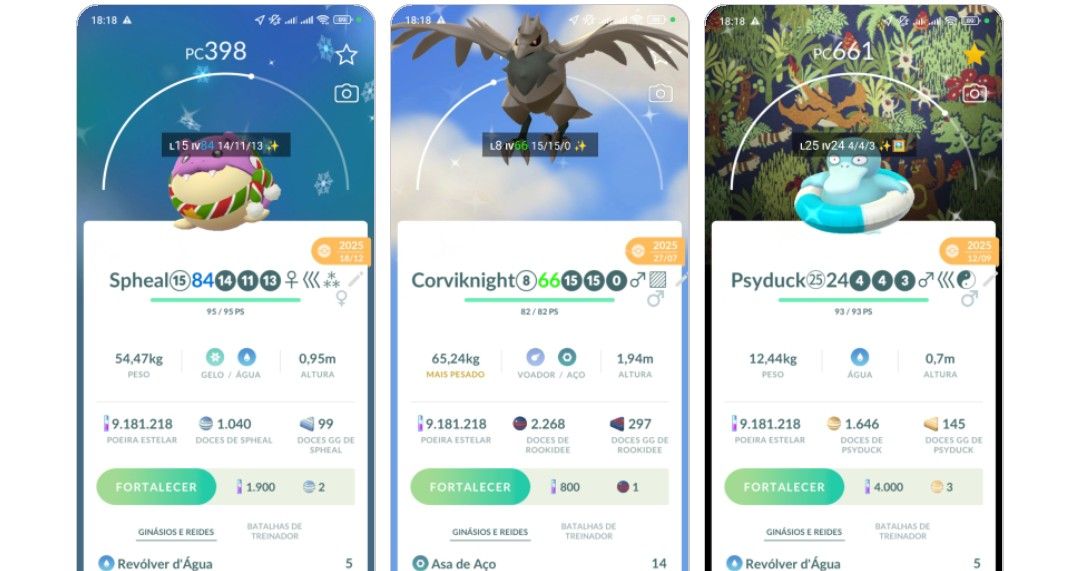 CONTA POKÉMON GO NV 72, 18 LENDÁRIOS SHINYS, 03 RAYQUAZA SHINYS,PIKACHU LIBRE