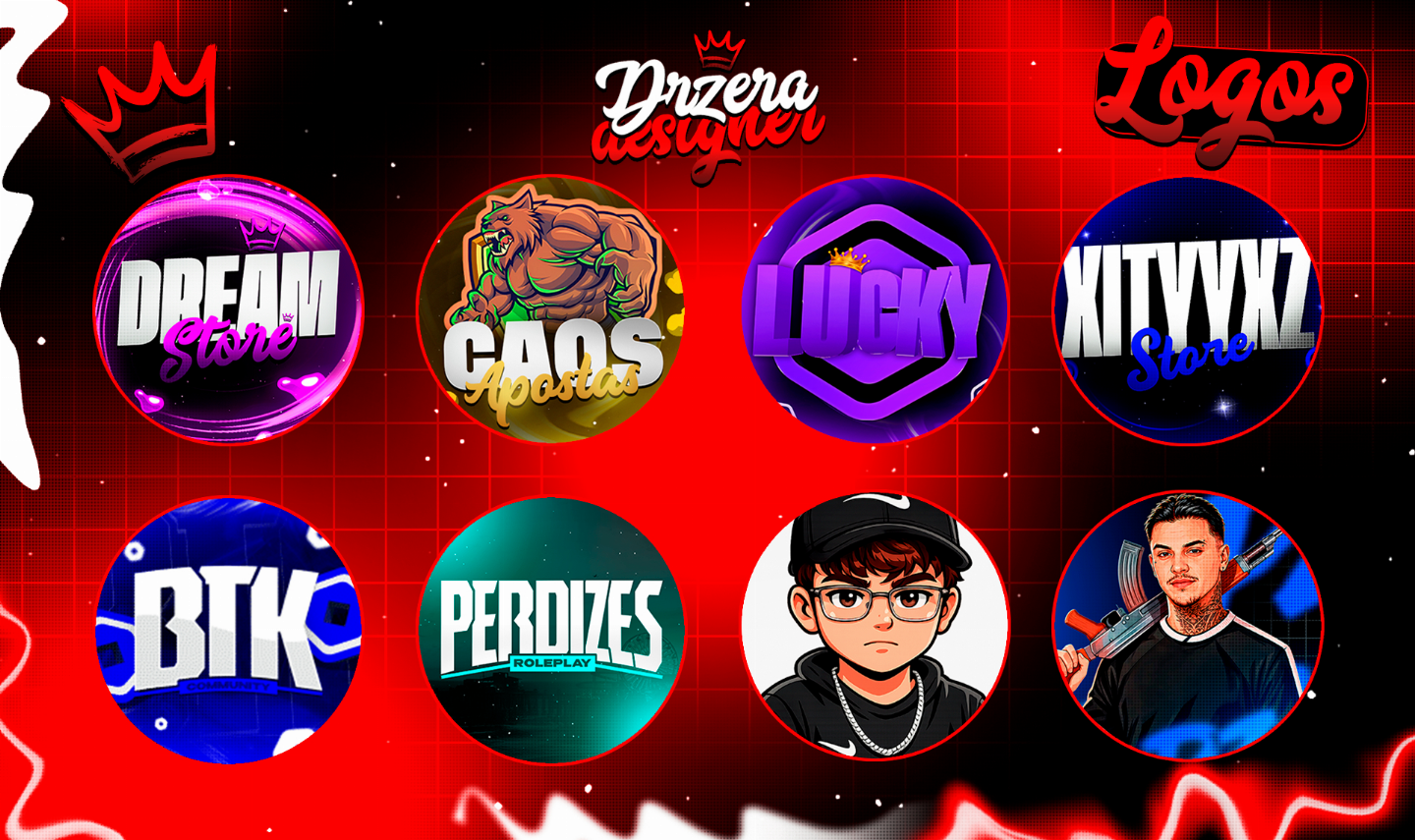 DESIGNER PROFESSIONAL - YOUTUBE, TWITCH, INSTAGRAM, DISCORD, E MAIS