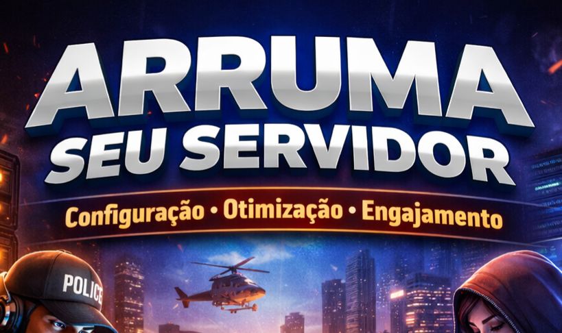 ARRUMO TODO SEU SERVIDOR DO DSICORD