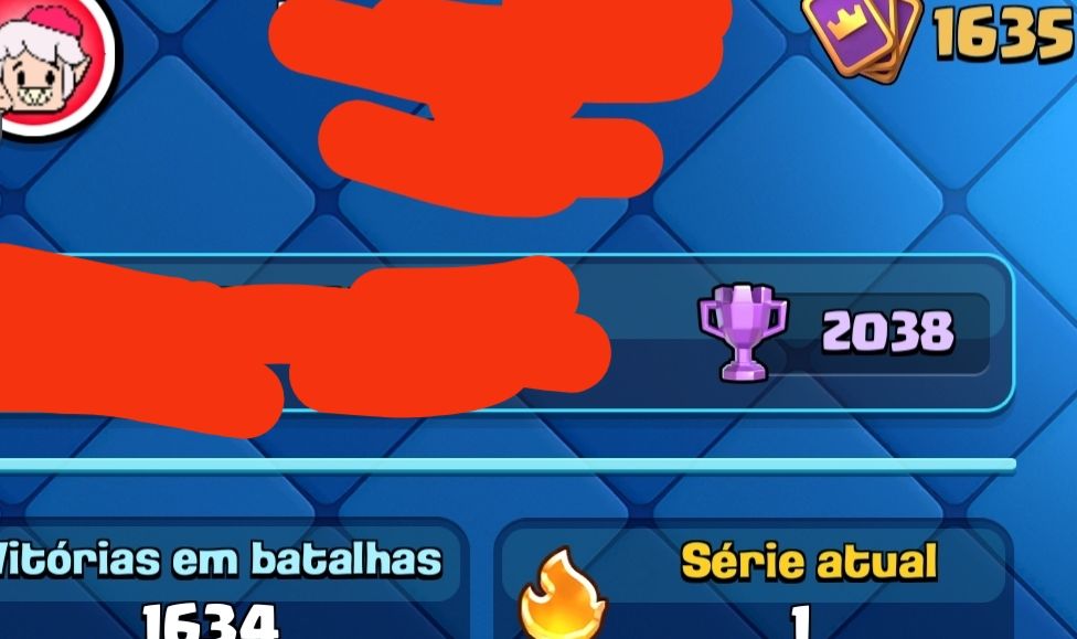Conta antiga de Clash Royal