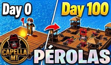 100 Dias no Mar [COMPRE PÉROLAS] [ROBUX / ROBLOX]
