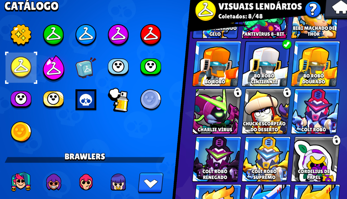 Conta Brawl Stars 19k kaze