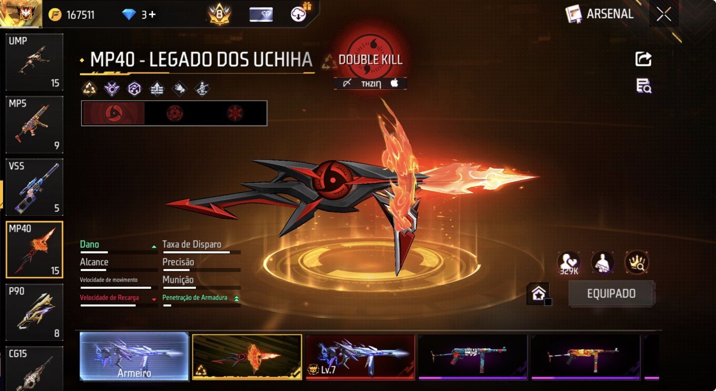 Conta prime 8 com passes antigos e nick colorido