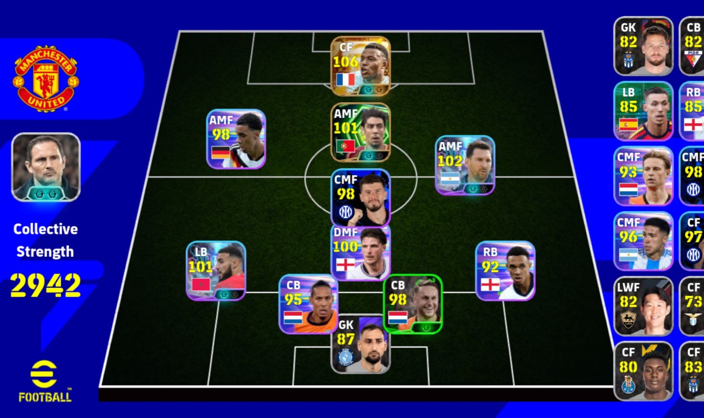 Conta com Mbappe Big time 107 Blitz curler com alguns épicos