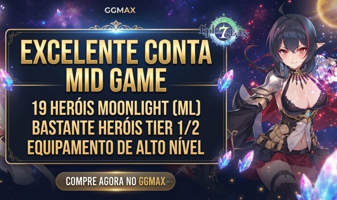 Conta de Epic seven no Precin 19 MLS , Várias units 5 estrelas com MID GAME